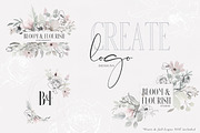 Bloom & Flourish - Floral Clipart, an Illustration by The Autumn Rabbit Ltd (Thumbnail 5 of 10)