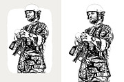 Pet Vector Trace Photoshop Effect, an Action Add-On by Shovajit (Thumbnail 5 of 9)