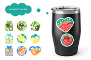 Mosaic Fruit and Veggie. Eco Food, a Food Illustration by Lettering_Logo (Thumbnail 14 of 15)