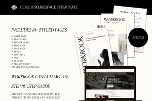 Squarespace Templates 7.1 Blog Coach