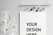 Modern Christmas interior., a Print Template by ChromiumHeart (Thumbnail 4 of 21)
