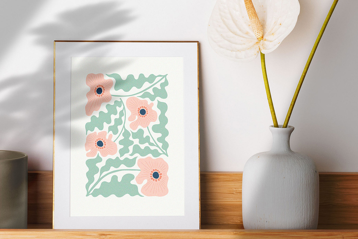 Modern Flora. 3 | Wall Art Creator, an Object Graphic by Leleka.Store (Photo 8 of 19)