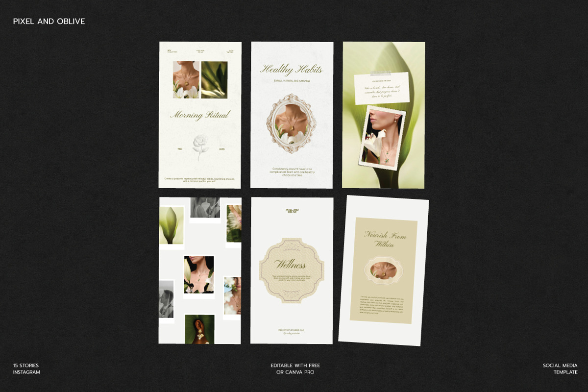 KOLE / Stories Social Media KIT, a Social Media Template by Pixel And Oblivé (Photo 3 of 6)