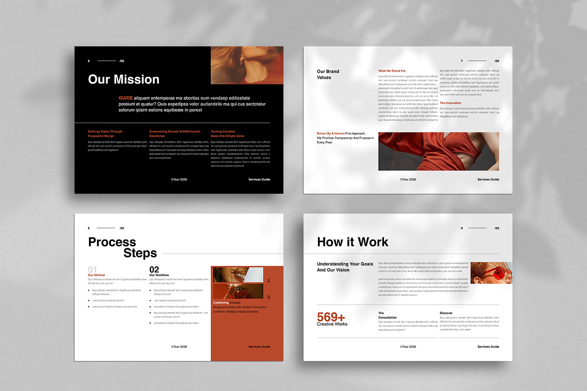 Services And Pricing Guide Landscape, a Brochure Template by TemplateFolio-Shop (Photo 5 of 12)
