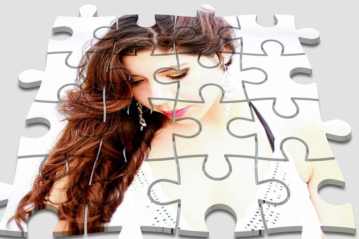 3D Puzzled Mock-Up 06, a Social Media Template by Graphicsworld125 (Photo 1 of 4)