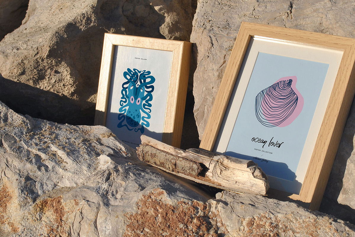 Ocean Sand | Frame Mockup, a Household Mockup by KetteCreate (Photo 9 of 16)