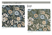 Boho Floral Digital Paper, a Pattern Graphic by FINEAPPLE (Thumbnail 2 of 12)