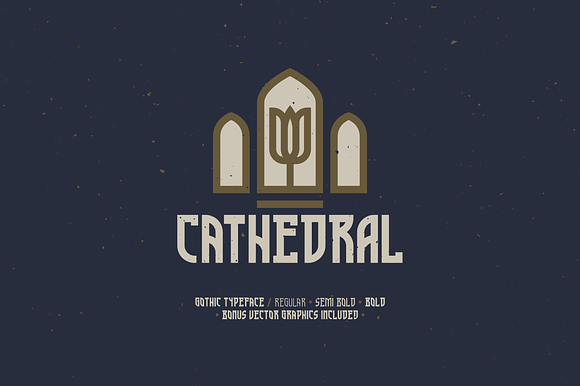 Cathedral — Display Typeface preview 7