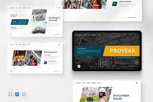 Construction Presentation Keynote, a Presentation Template by Annora Studio