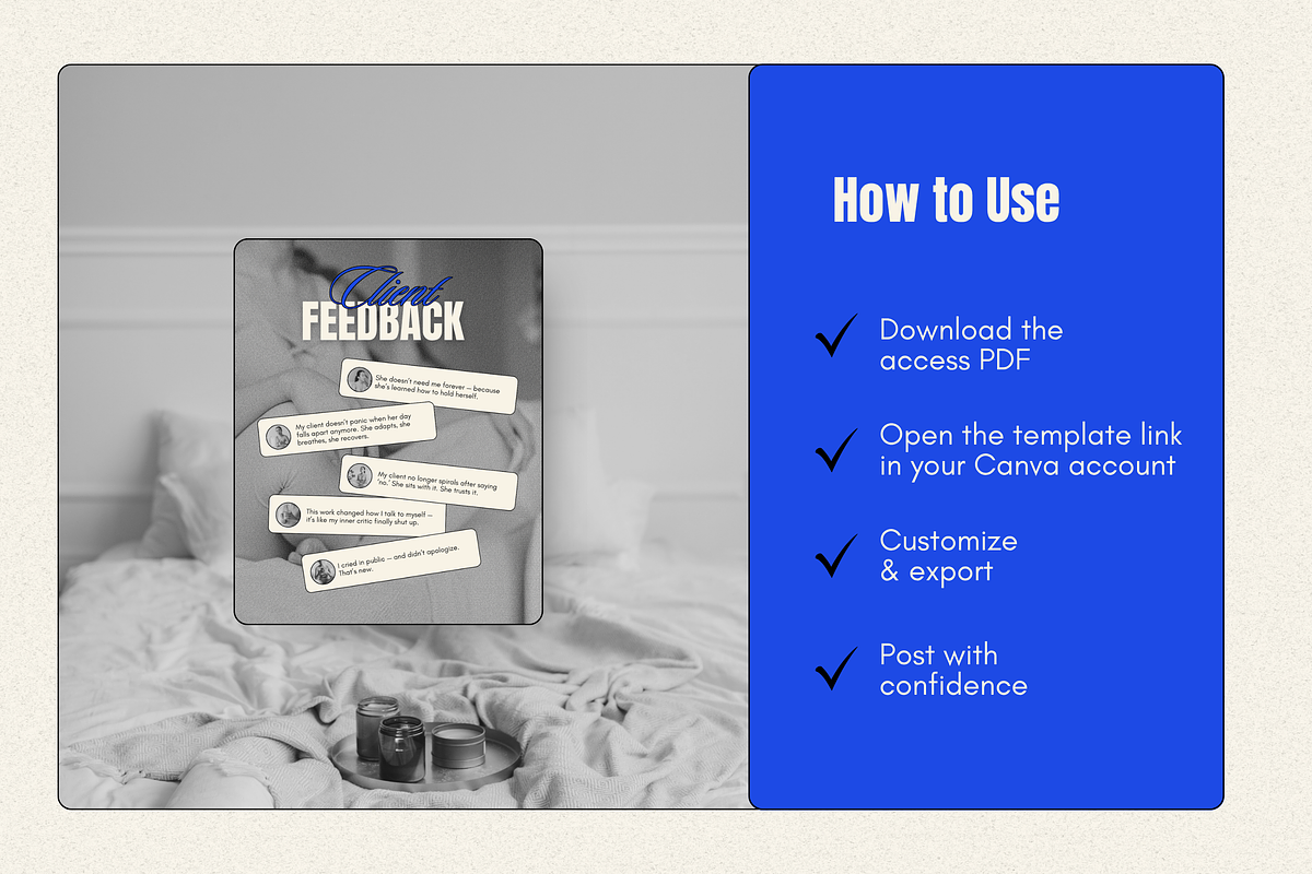 Client Win Instgram CANVA Templates, a Social Media Template by Marketello Studio (Photo 4 of 5)