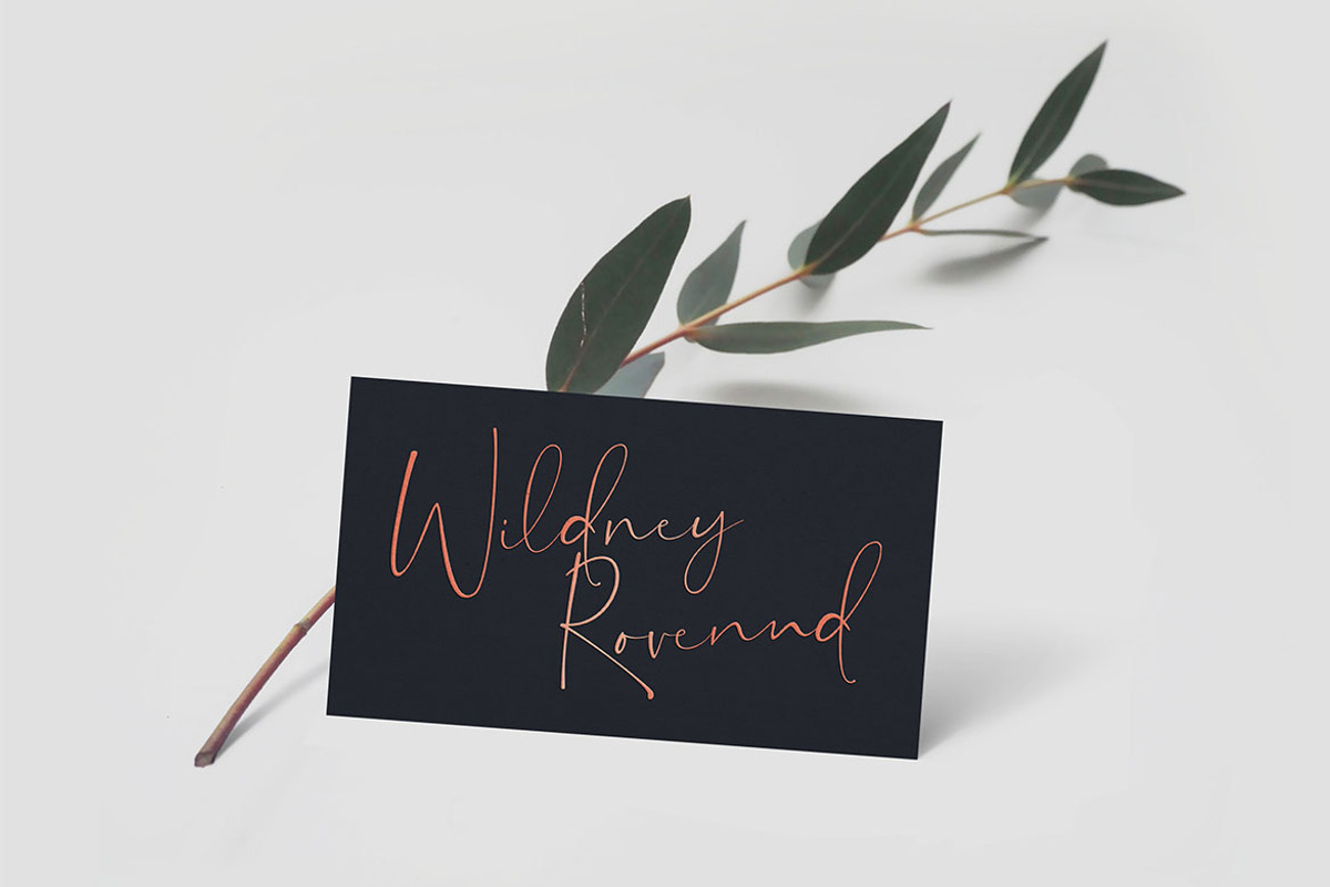 Undercut - Stylish Signature Font preview 5