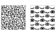 Wicked Girl Tattoo Elements/Patterns, an Illustration by Kroll_Creative (Thumbnail 6 of 6)