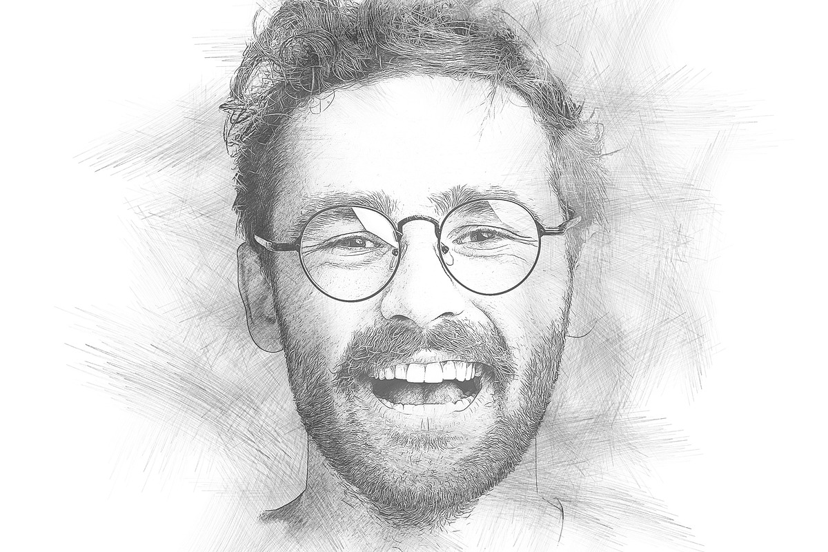 Pencil Sketch Effect Mockup, a Pens & Pencil Mockup by Marcelo Inez (Photo 9 of 11)