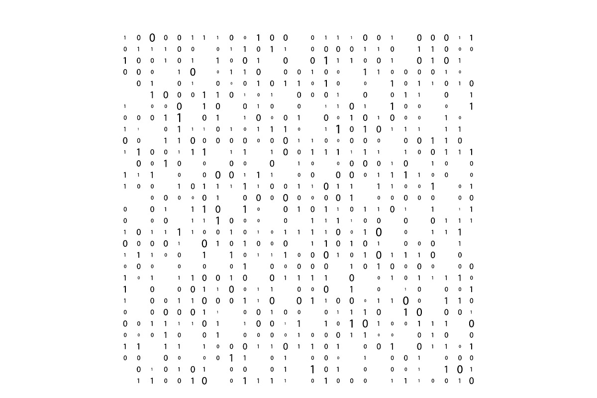 Binary code., an Illustration by Tanysl (Photo 4 of 4)