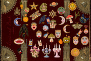 Liminal Book — Sacred Overlay, a Background Graphic by nadispasibenko (Thumbnail 8 of 9)