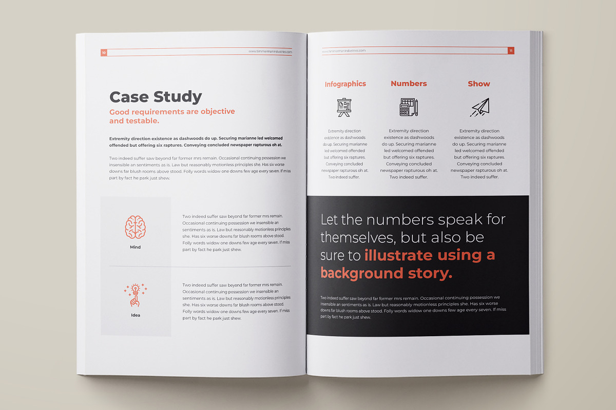 Business Proposal Template | Canva, a Brochure Template by DesVert (Photo 3 of 6)