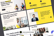 Upnex Landing Page Template, a Landing Page Template by SLAB! Design (Thumbnail 2 of 4)