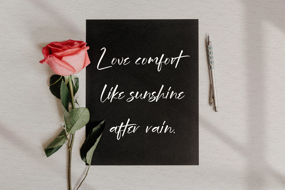Wegirose, a Script Font by Integritype Studio (Photo 3 of 15)