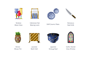 Handmade Artisan Crafts, a Texture Graphic by Deemak Daksina (Thumbnail 3 of 3)