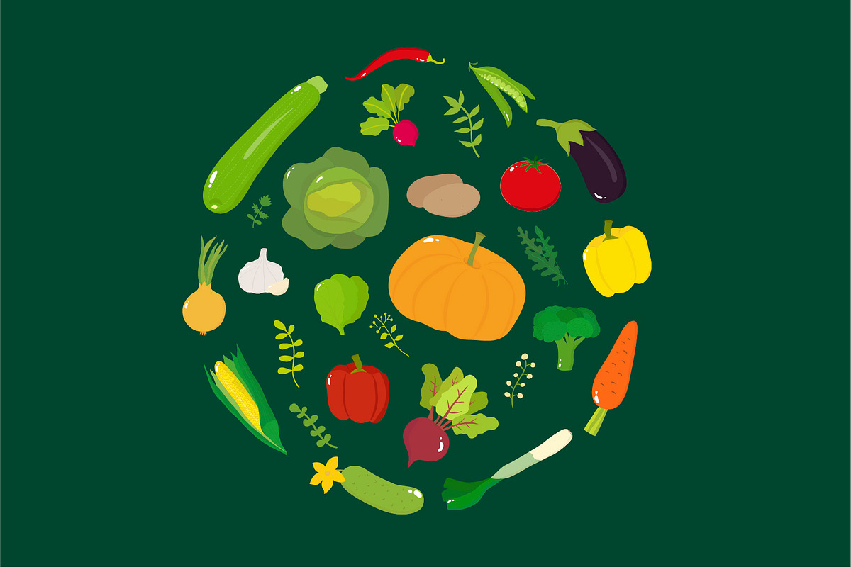 Great harvest, a Healthcare Illustration by BerryCaty (Photo 4 of 6)