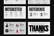 Resume Presentation Template, a Presentation Template by ClickPaint_Studio (Thumbnail 4 of 5)