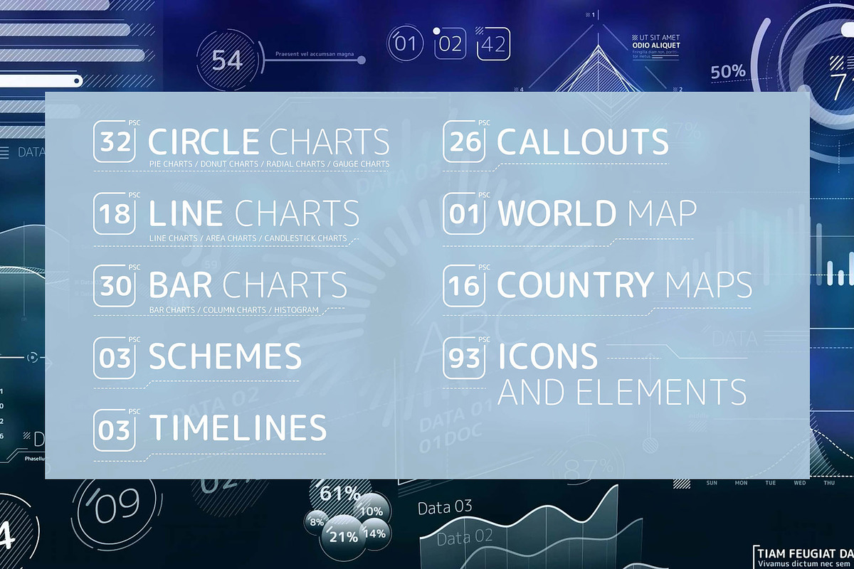 Overlay Infographics - After Effects, a Marketing Template by ConceptCafe