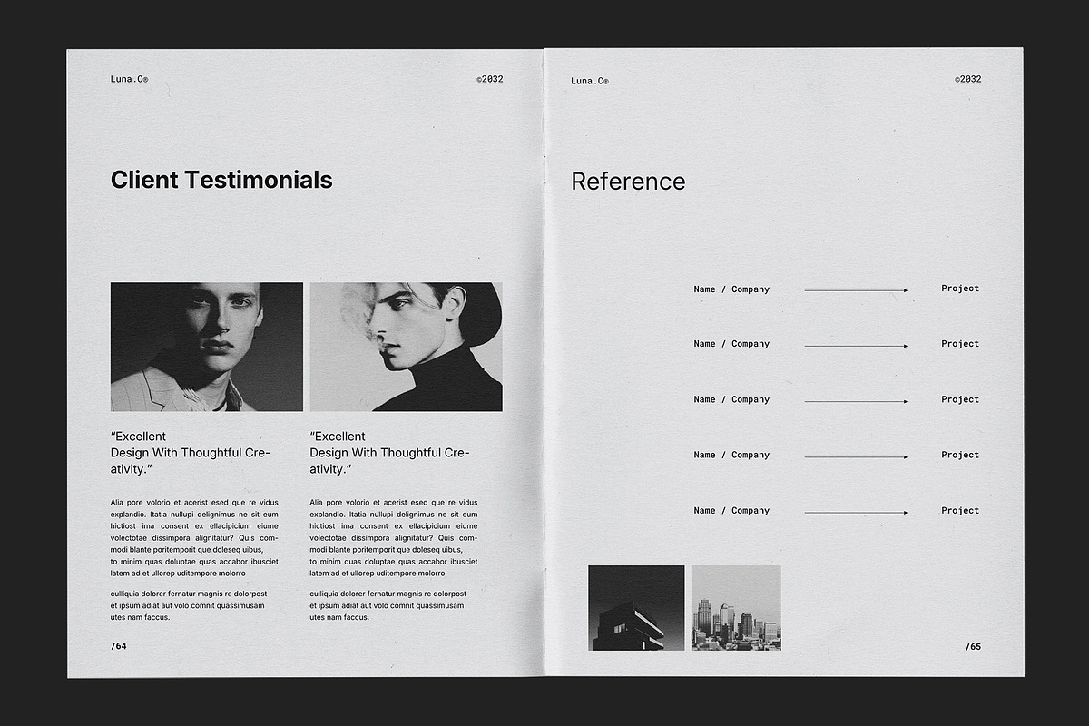 Architecture Portfolio Template, a Brochure Template by Studio Monova (Photo 27 of 33)