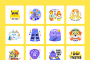 Hippie Stickers, an Emoji Icon by Brickclay (Thumbnail 9 of 9)