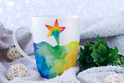 Watercolor Rainbow Clipart & Pattern, an Illustration by ArtIrisArt (Thumbnail 21 of 22)
