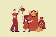 Chinese New Year Illustration, a Seasonal Illustration by Jump Studio (Thumbnail 5 of 10)