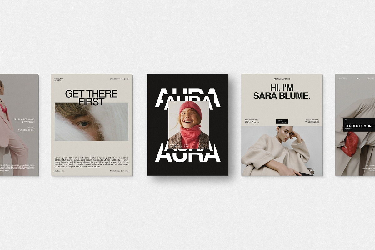 ZEVR | Instagram Post & Story (III), a Social Media Template by Crafted Pixel (Photo 3 of 10)
