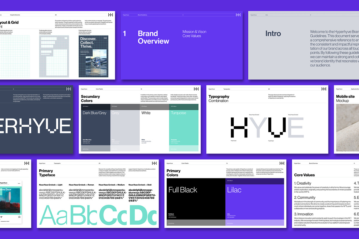Meta | Brand Guidelines - Figma, a Presentation Template by Typefool's Shop (Photo 3 of 10)