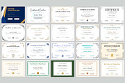 100+ Canva Certificate Bundle, a Stationery Template by Amit Debnath (Thumbnail 2 of 6)