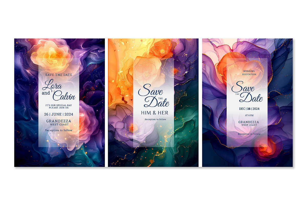 175+ Abstract Vector Invitations, an Invitation Template by M6 Gallery (Photo 99 of 126)