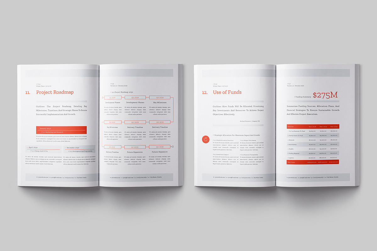 White Paper Template, a Brochure Template by Designsoul14 (Photo 11 of 13)