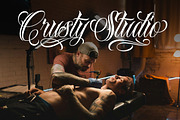 Loyalty - Bold Street Tattoo Script, a Script Font by Muntab_Art (Thumbnail 4 of 8)