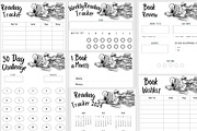 Ultimate Printable Reading Tracker, a Templates & Theme by 2 Nomazi (Thumbnail 9 of 9)