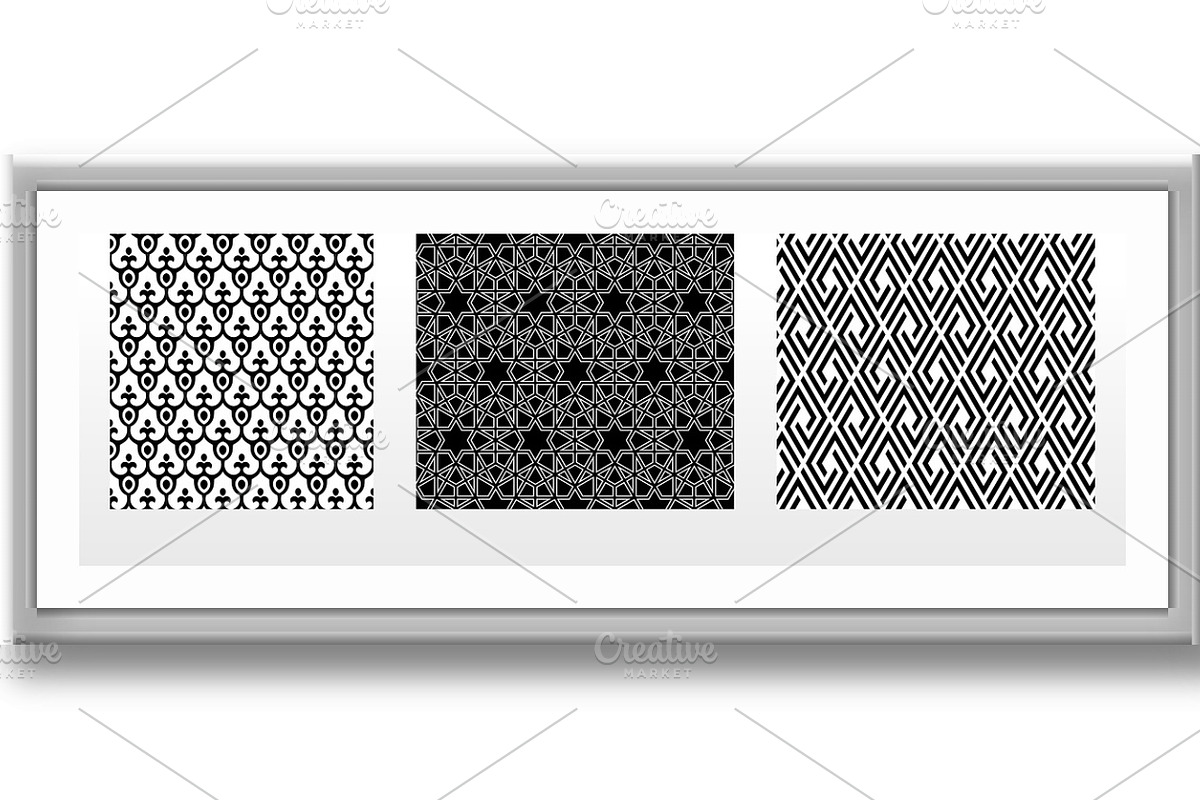 Geometric set of patterns, a Pattern Graphic by RODINA (Photo 3 of 3)