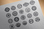 50 Vintage Round Badge & Logo, a Branding & Logo Template by Raftel (Thumbnail 4 of 5)