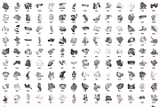 128 PS Watercolor Stamp Brushes, a Brush Add-On by Art Sproot (Thumbnail 3 of 6)