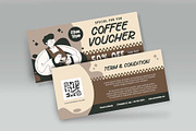 Coffee Voucher, a Print Template by Rasiorise Studio (Thumbnail 2 of 5)