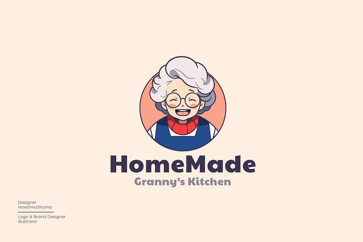 Granny's Kitchen, a Branding & Logo Template by Nowshinz Shoma (Photo 1 of 2)