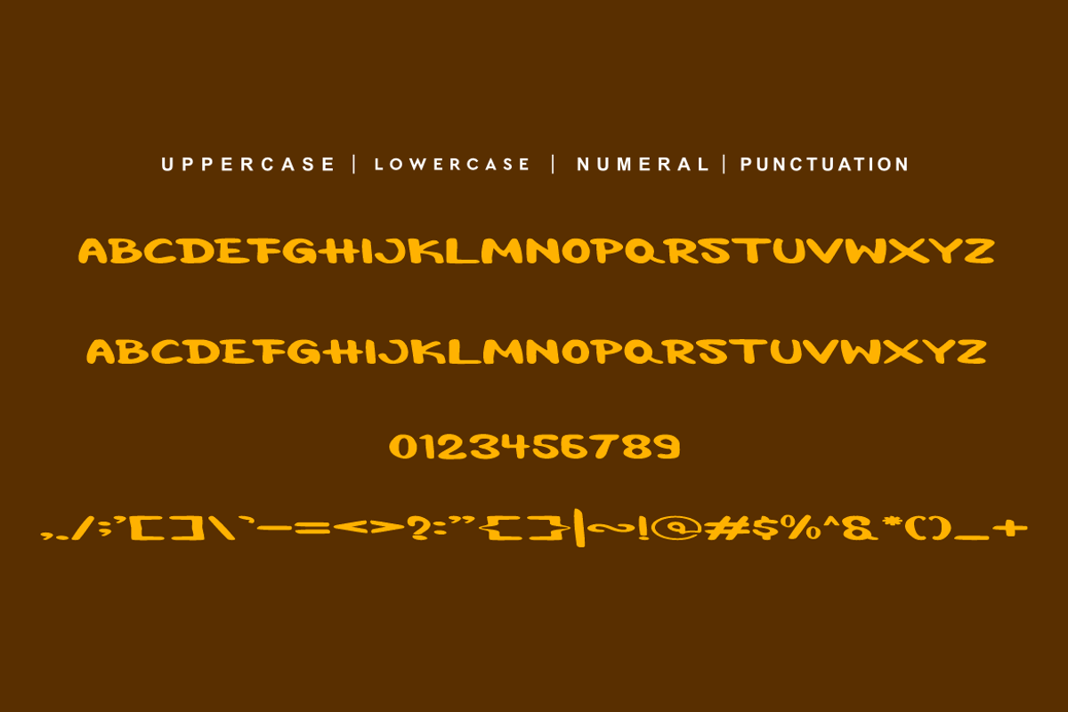 Comic Gamer, a Handwritten Font by QR Design Studio (Photo 5 of 6)
