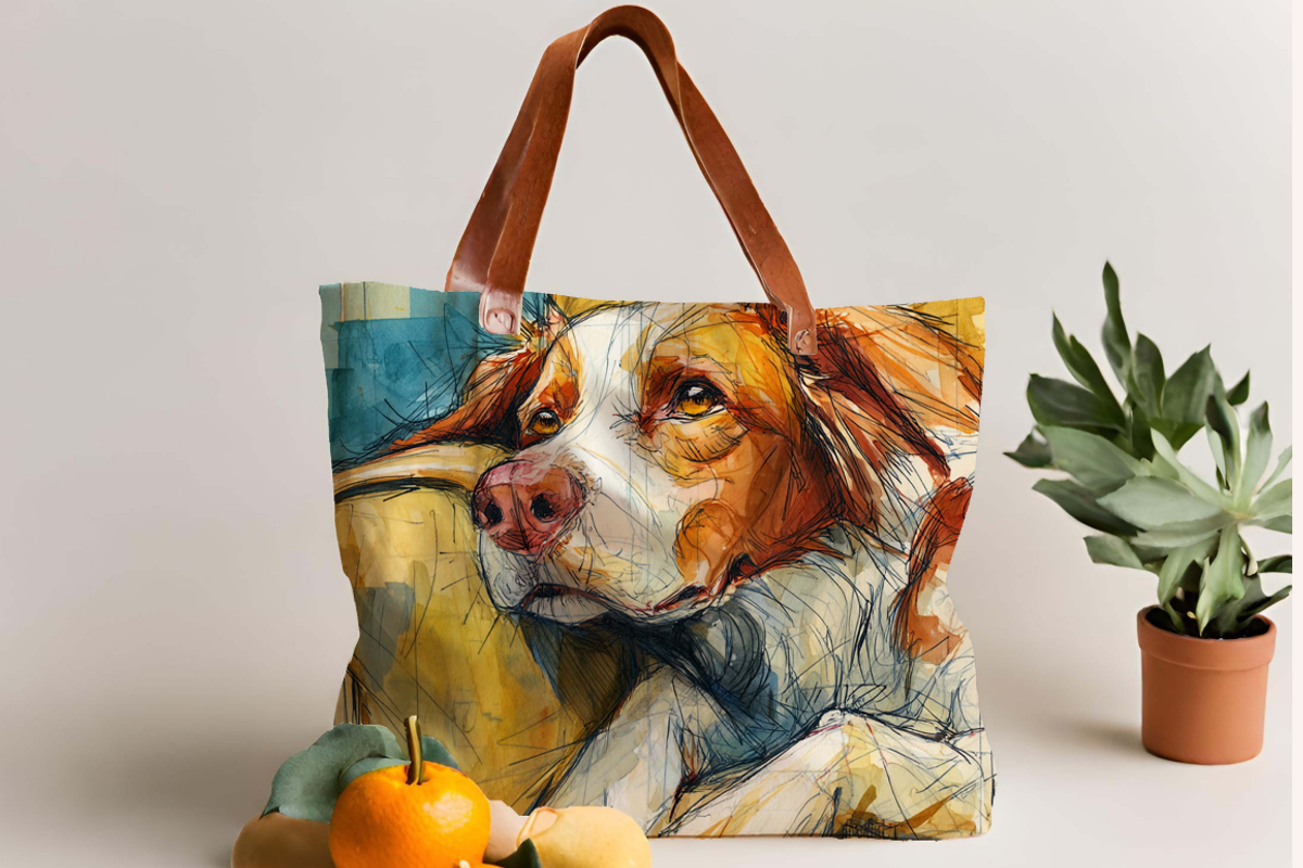 Watercolor Dogs on the Couch, an Animal Illustration by PrintHaven Designs (Photo 8 of 10)