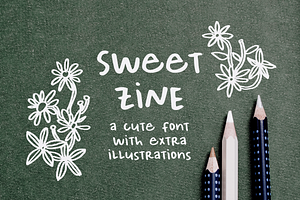 Sweet Zine Handwritten Font