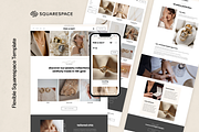 Squarespace Template: Pink&Navy, a Squarespace Template by Applet Studio (Thumbnail 1 of 6)