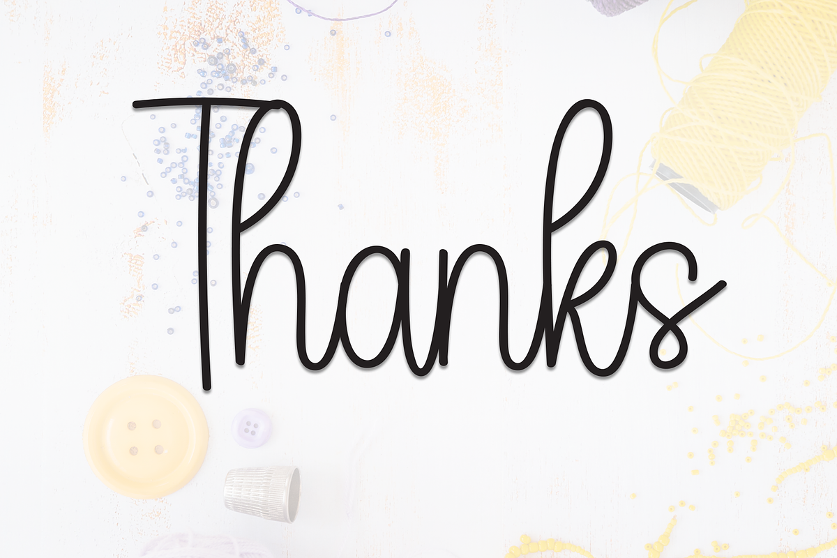 Handmade | Script Font, a Handwritten Font by Scratchones (Photo 9 of 9)