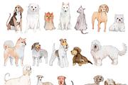 190+ Hand-drawn Watercolor Dogs, an Animal Illustration by ArtbyHien (Thumbnail 8 of 12)
