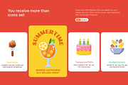 100 Food Flat Icons, an Emoji Icon by Prosymbols (Thumbnail 2 of 11)