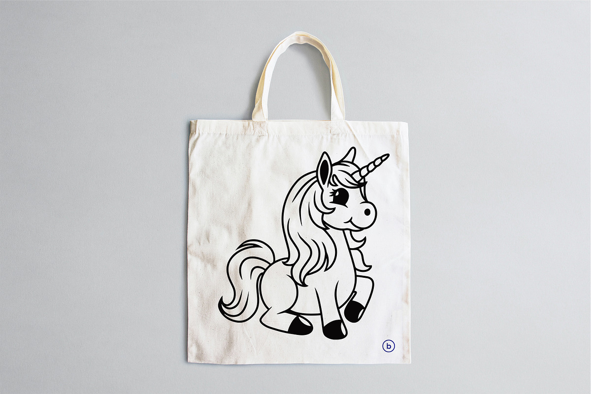 Unicorn svg png clipart, an Illustration by Bila Vorona (Photo 2 of 3)